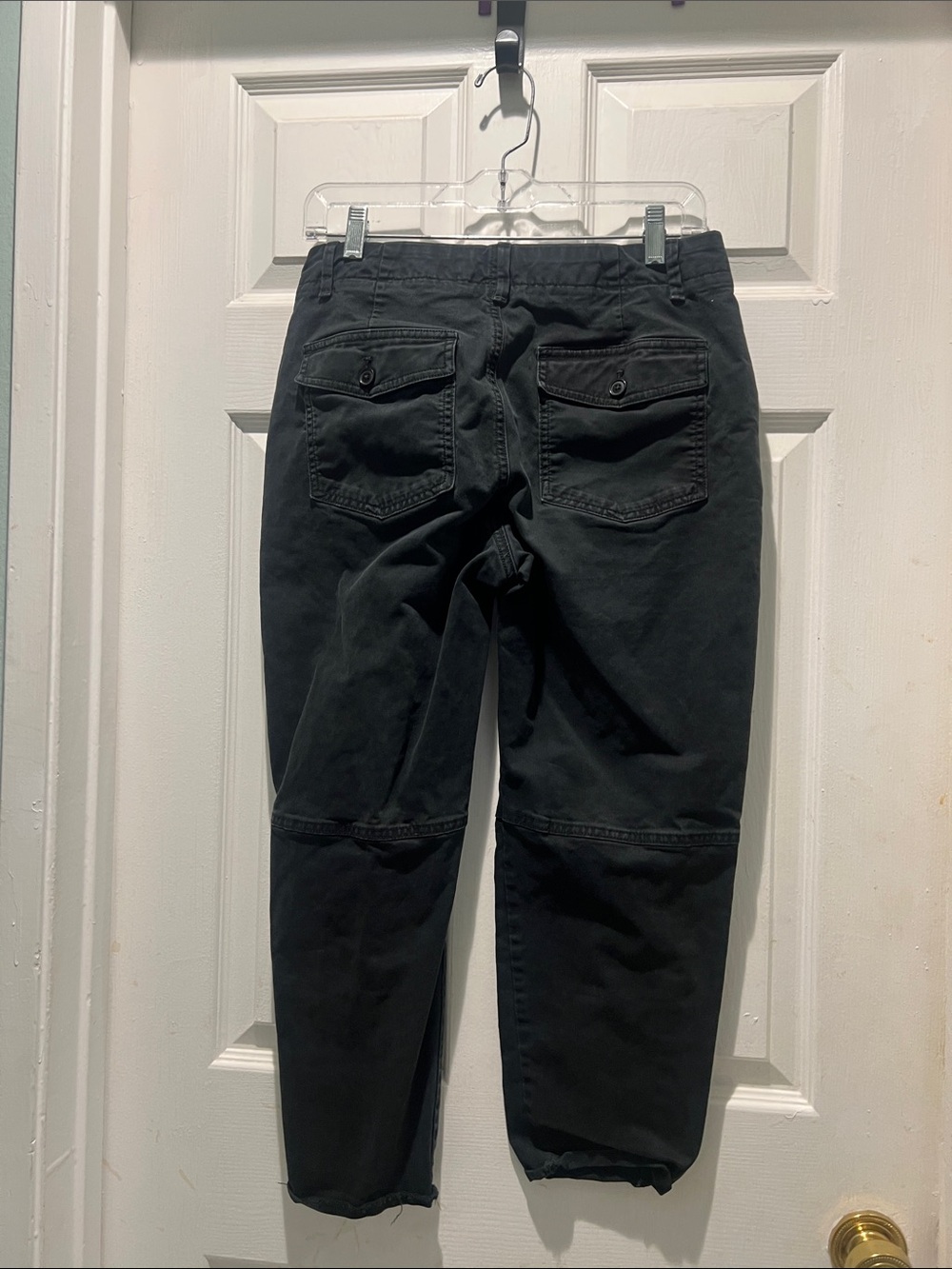 Banana Republic Black Cargo Pants - Relaxed Tech Utility - Picture 7 of 11